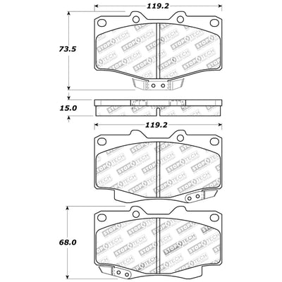 Stoptech auto part