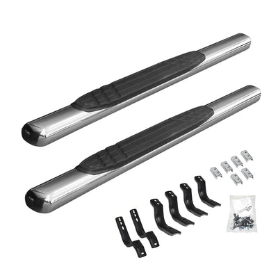 Go Rhino polished side steps