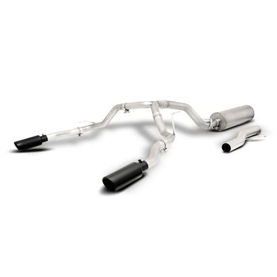 Gibson black cat-back exhaust