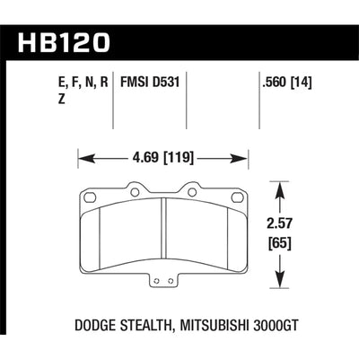 Hawk Performance auto part