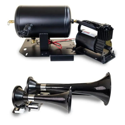Kleinn Air Horns silver auto part