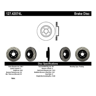 Stoptech auto part
