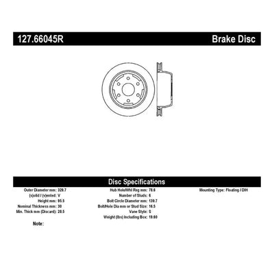 Stoptech auto part