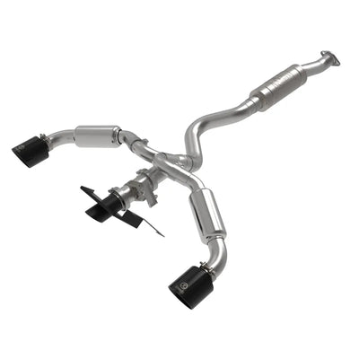 aFe black cat-back exhaust