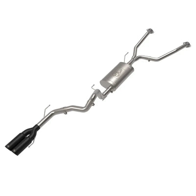 aFe black cat-back exhaust