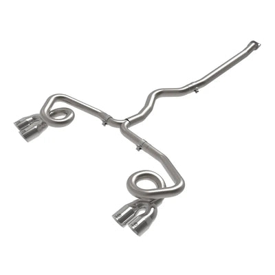aFe polished cat-back exhaust