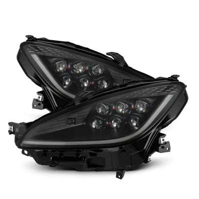 AlphaRex black headlights