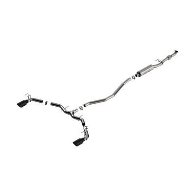 Borla black cat-back exhaust