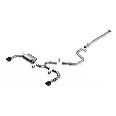 Borla black cat-back exhaust