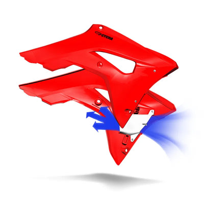 Cycra red auto part