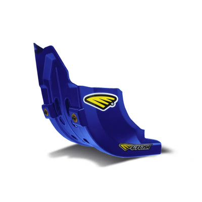 Cycra blue skid plate