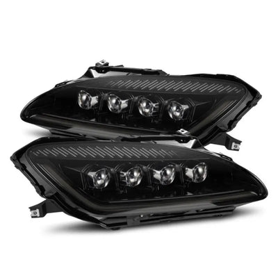 AlphaRex black headlights