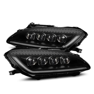 AlphaRex black headlights