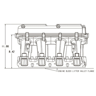 LS3 HI-RAM, INTAKE MANIFO