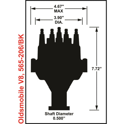 Holley black auto part