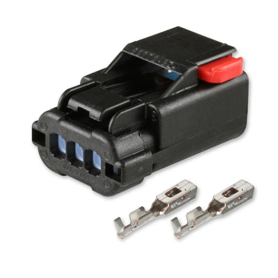 APEX 2.8, 3 CAVITY, FEMALE, BLK HOUSING