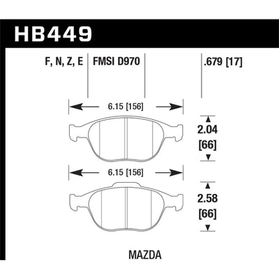 Hawk Performance auto part