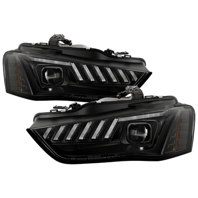 SPYDER black headlights