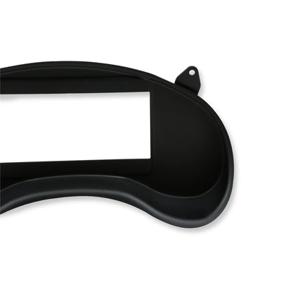 9804 CHEVY S10 DASH BEZELS FOR HOLLEY EFI 6.86IN DASH PANEL BLACK