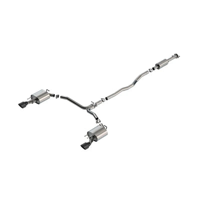 Borla black cat-back exhaust