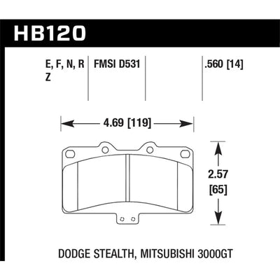 Hawk Performance auto part