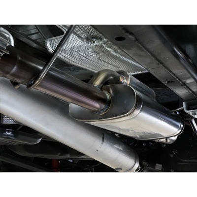 aFe polished cat-back exhaust