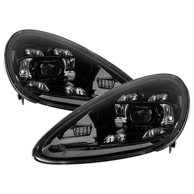 SPYDER black headlights