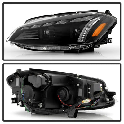 SPYDER black headlights