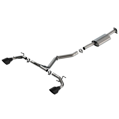 Borla black cat-back exhaust