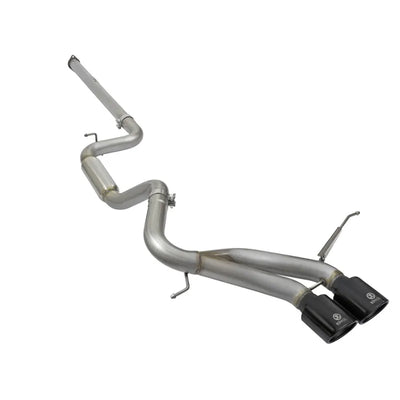 aFe black cat-back exhaust