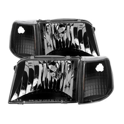 SPYDER black headlights