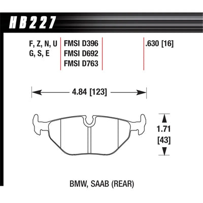 Hawk Performance auto part