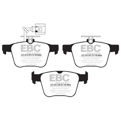 EBC blue auto part