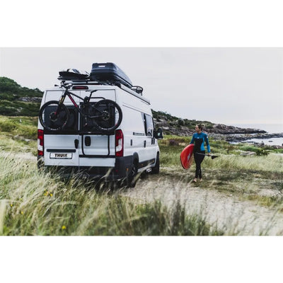 Thule black roof rack