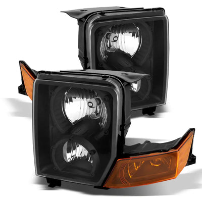 SPYDER black headlights
