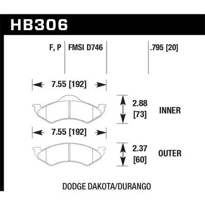 Hawk Performance auto part