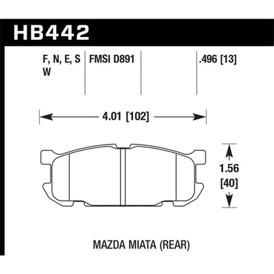 Hawk Performance auto part