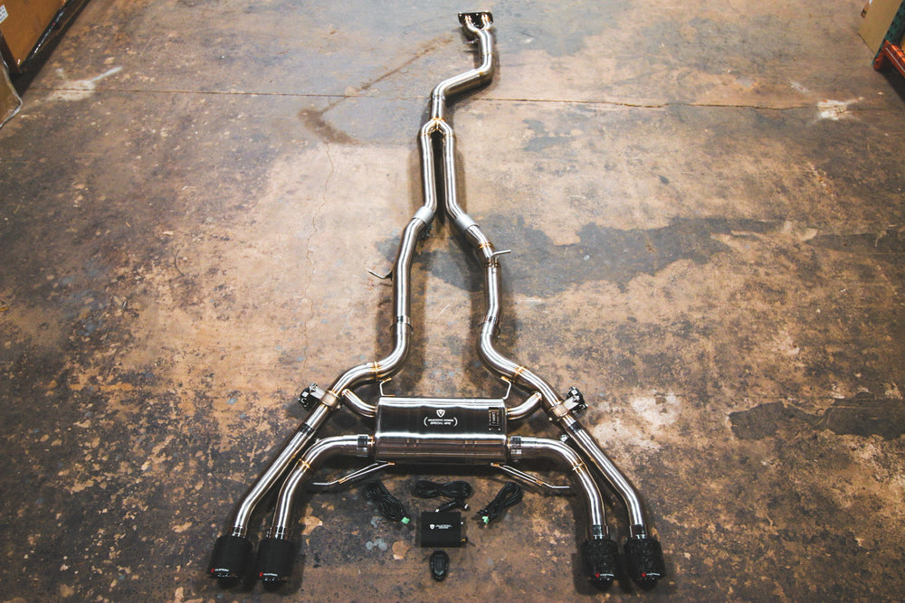 Valvetronic Designs carbon cat-back exhaust