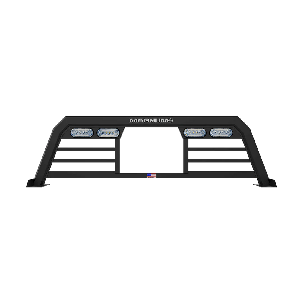 2424 SILVERADO 2500/3500/4500 LOW PRO HEADACHE RACK W/WINDOW 7WAY 56000 HARNESS INCLD