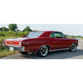 American Thunder Crossmember-Back Exhaust System Fits 1964-1967 GM A-Body With A V8 Engine 3.0 Inch Aluminized Pipes Aggressive Sound Flowmaster