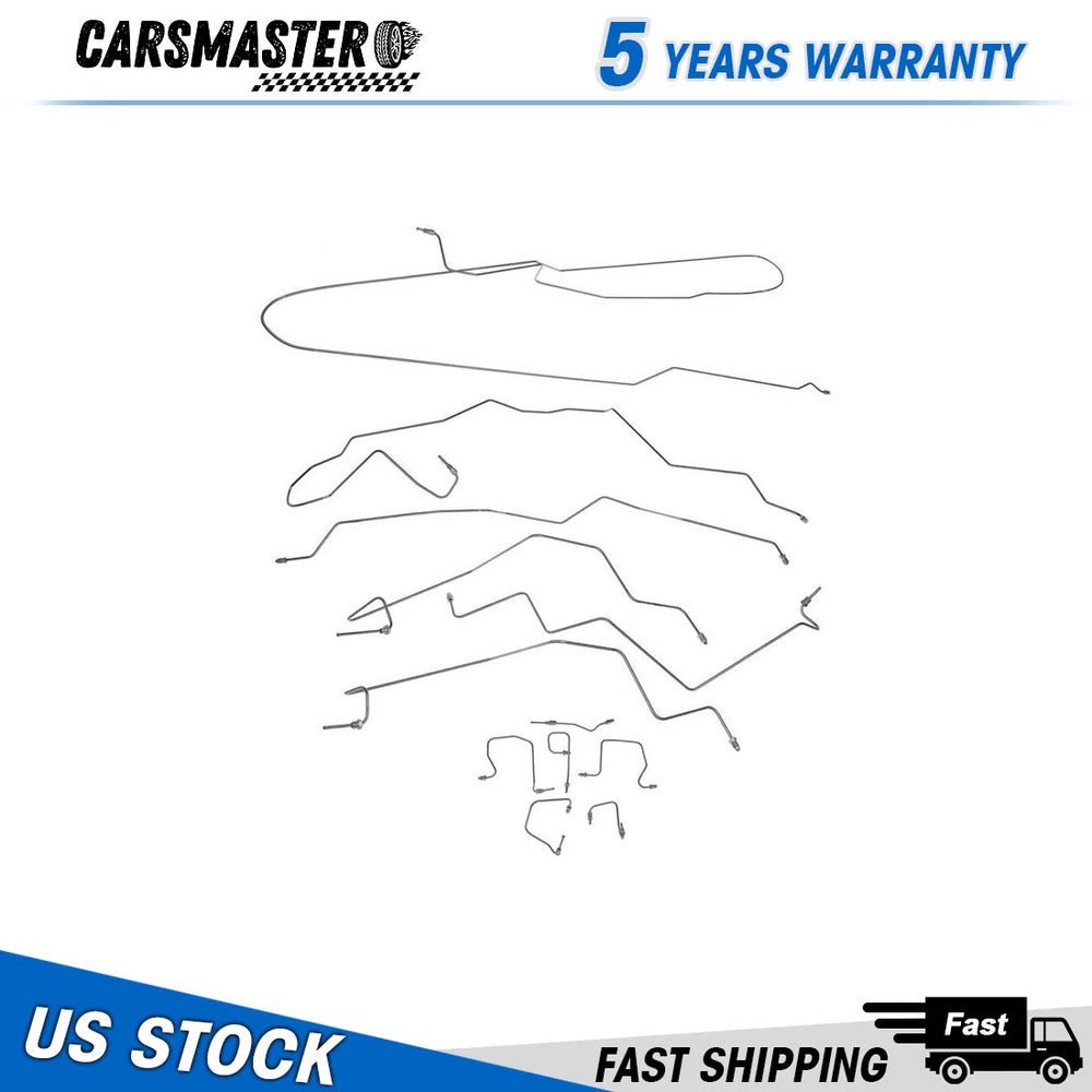 Stainless Steel Brakes red auto part