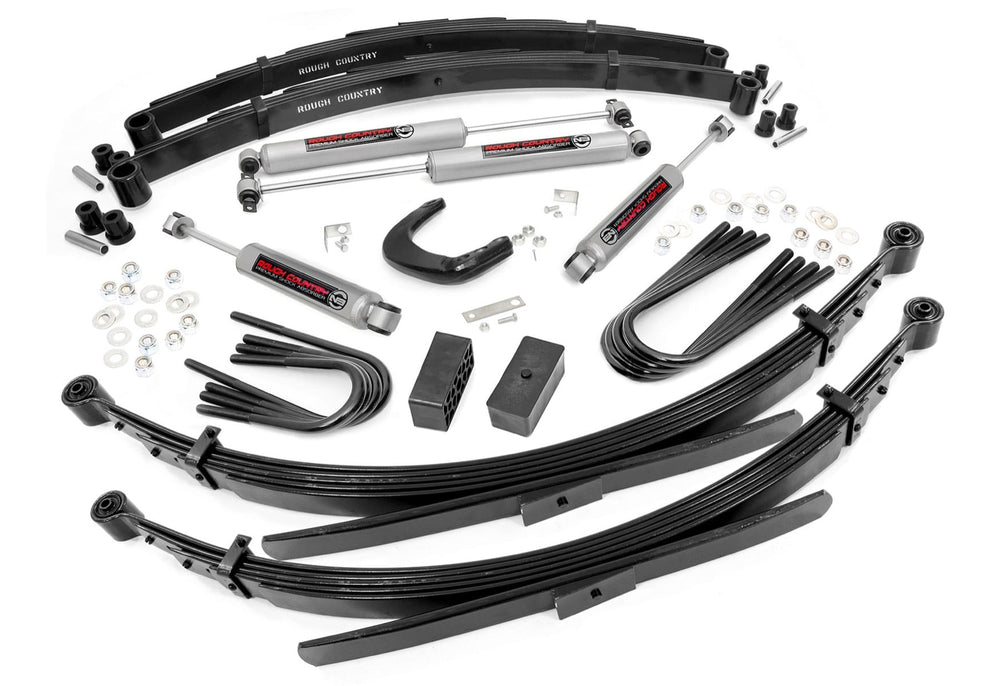 1x 6070 6 Inch Lift Kit 56 Inch RR Springs Chevy GMC C20 K20 C25 K25 Truck (77-87)