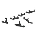 RIDGESTEP 6-1/2" RUNNING BOARDS