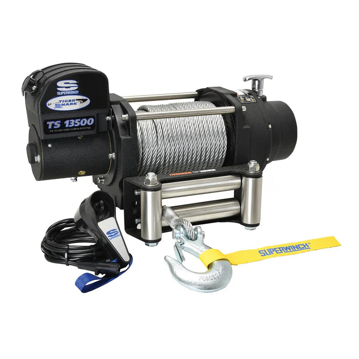 ~(157 lbs. 28X16X11)~ Tiger Shark 13500 Winch