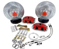 8898 CHEVY/GMC TRUCKS CLASSIC SERIES FRONT BRAKE KIT 13IN 5X5.00 BOLT RED