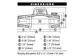 VR EVO 8-S Winch 8000# Synthetic Rope