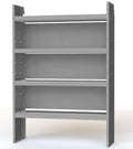 ADJUSTABLE SPRINTER WELDED SHELF UNIT 42IN W X 60IN H X 14IN D