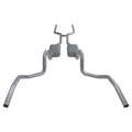 American Thunder Crossmember-Back Exhaust System Fits 1968-1972 GM A-Bodies With V8 Engine 2.50-Inch Stainless Steel Pipes Aggressive Sound Flowmaster
