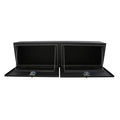 Deezee Universal Tool Box - Specialty Topsider Black BT Alum