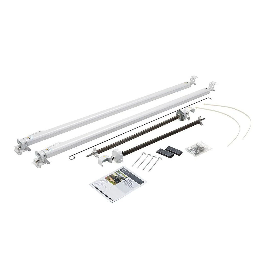 UNIVERSAL AWNING HARDWARE SOLERA CLASSIC STANDARD AM KIT WHITE